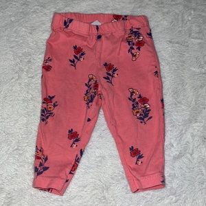 (3 for $10) carters floral leggings
